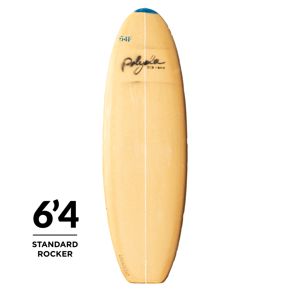 Polyola 6'4"F Fish Egg Eco Blank