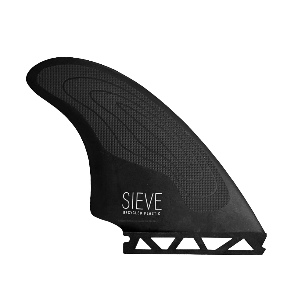 Sieve Fins - Twin Fin, Futures, Carbon Edition, Deep Sea Black
