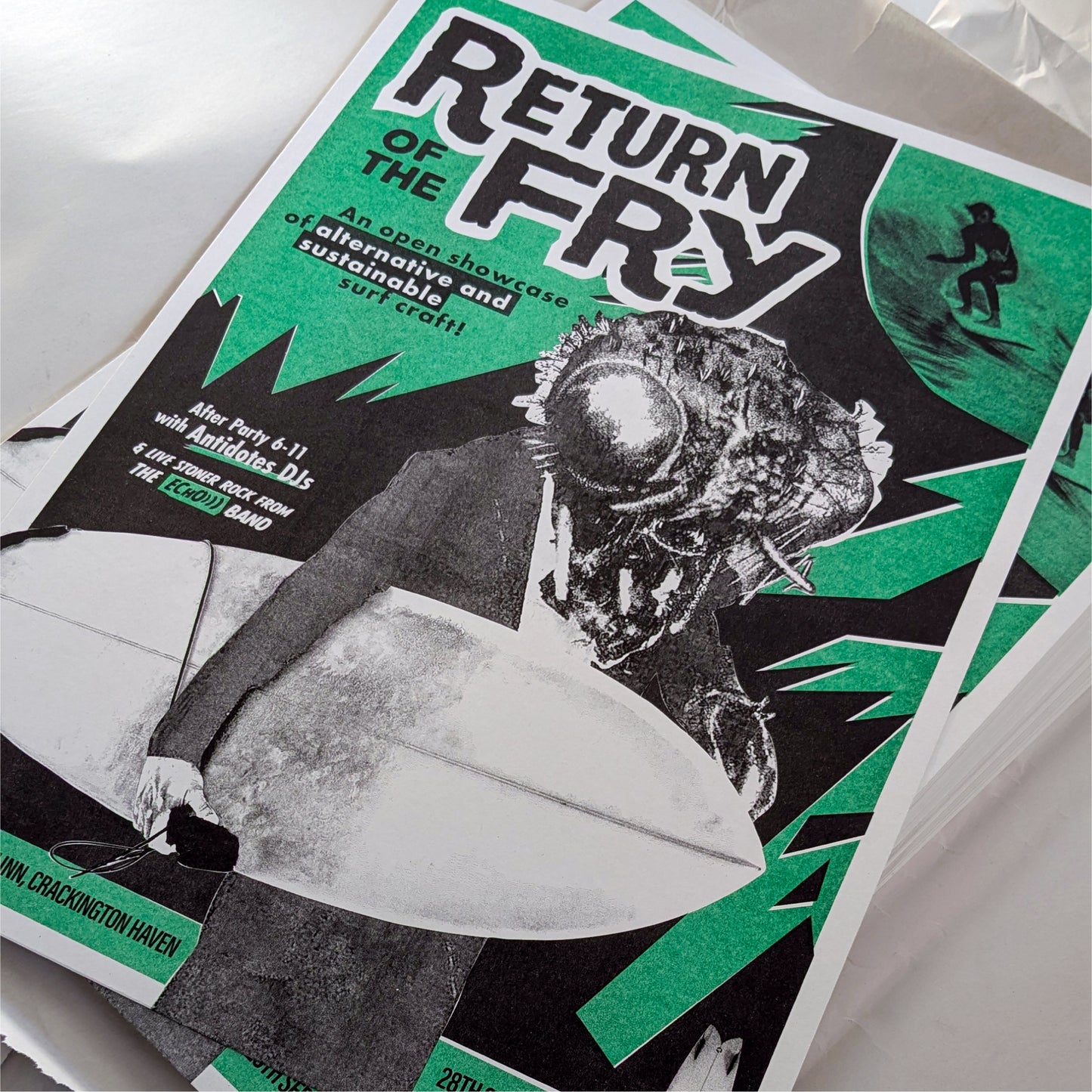 "Return of The Fry" Riso Art Print