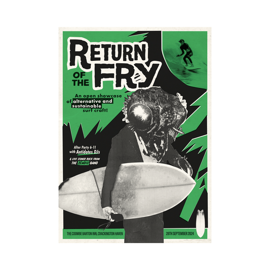 "Return of The Fry" Riso Art Print