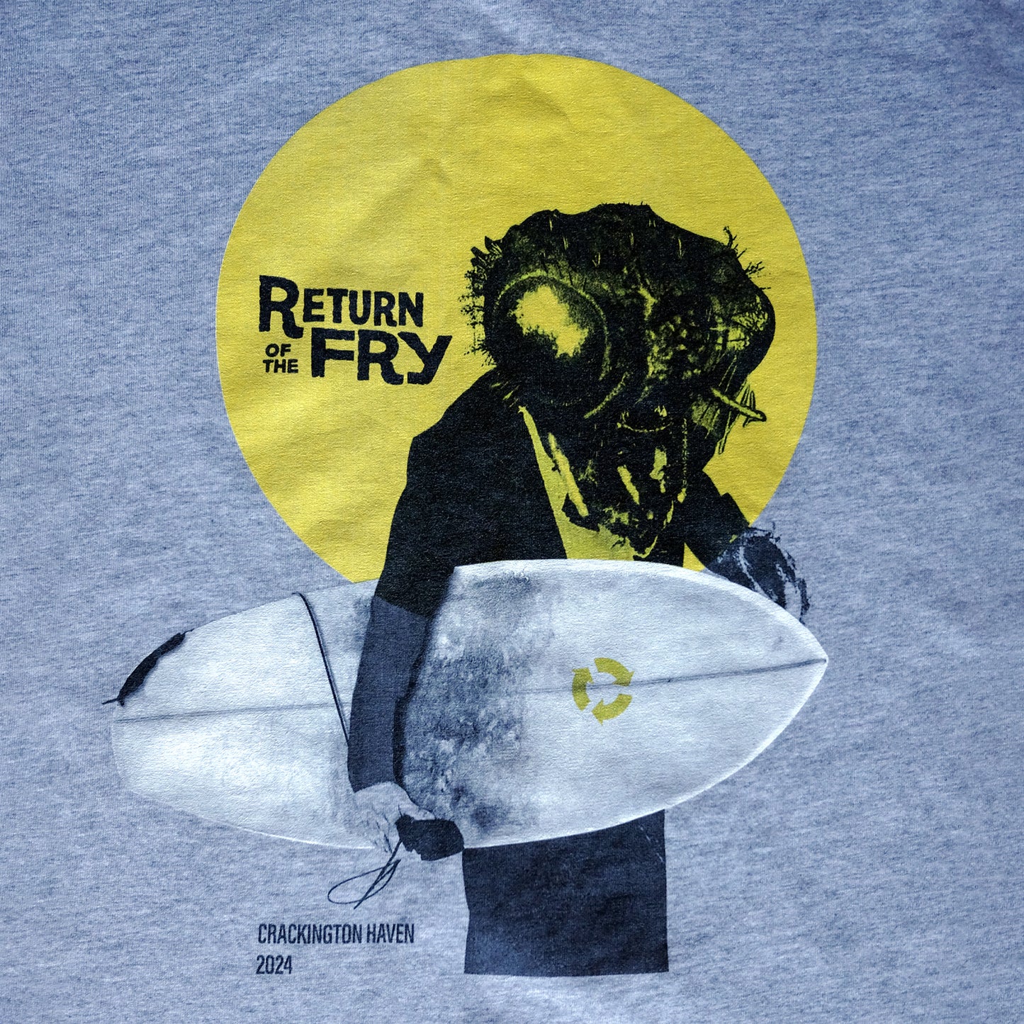 "Return of The Fry" T-shirt in Grey/ Heather