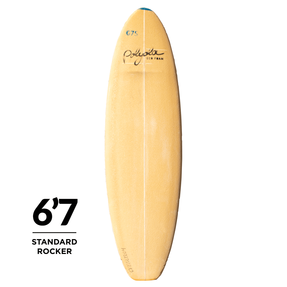 Polyola 6'7"S Shortboard Eco Blank