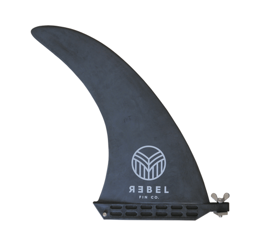 Rebel Fin Co. - 9" Longboard Fin, Recycled Carbon