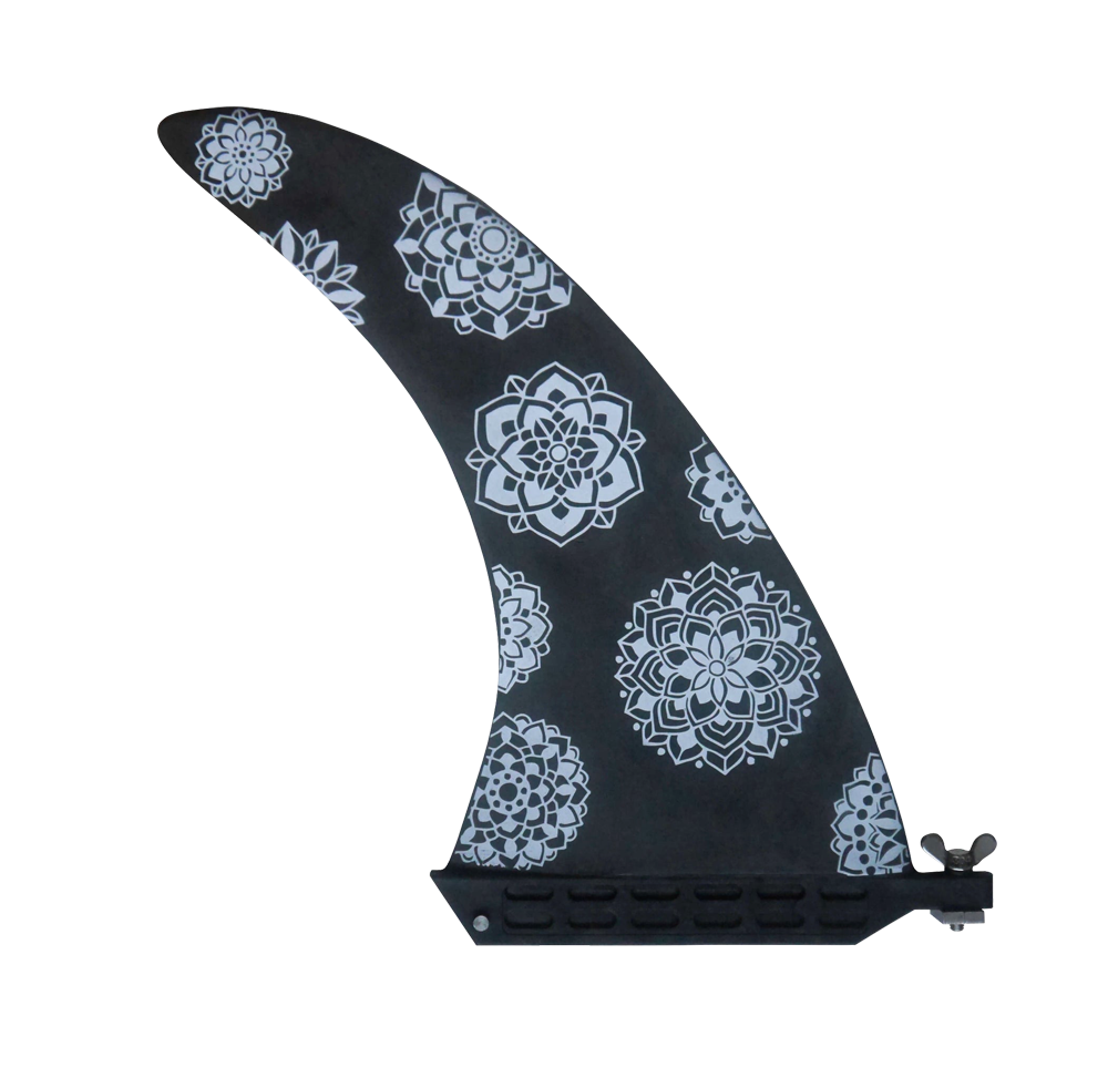 Rebel Fin Co. - 9" Longboard Fin, Cornwall Edition, Recycled Carbon